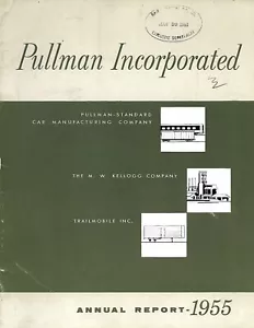 Informe anual - Pullman - vagones de ferrocarril - Kellogg - Trailmobile - 1955 (AR130) - Imagen 1 de 1