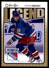 2009-10 O-PEE-CHEE WAYNE GRETZKY NEW YORK RANGERS #551
