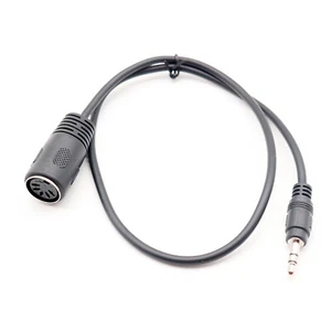 Cable adaptador de audio estéreo TRS de 3,5 mm 1/8" macho a 5 pines Din Din MIDI hembra - Imagen 1 de 17