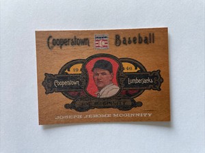 John Montgomery Ward 2013 Panini Cooperstown Lumberjacks Insert Card  HOF