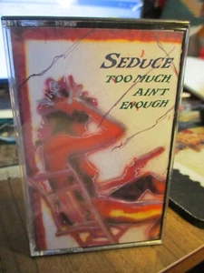 1988 SEDUCE Too Much Ain't Enough US Cassette IRS Metal 42152 DETROIT Metal VG+ - Picture 1 of 3