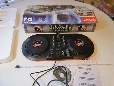 BE THE DJ discover computer system mixing ION scratch mixvibes software USB EUC - Image 1 of 4