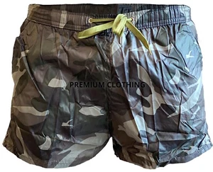 Herren Camouflage Sommer Schwimmen Swim Extra Shorts Badehose Bademode Strand Surfen Mesh - Bild 1 von 3