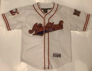 Colosseum Sports New York Mets Jersey Baseball MLB - Large RARE NY only letter - Picture 1 of 9