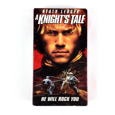 A Knights Tale (VHS, 2001) Sleeved, Heath Ledger - Image 1 of 4