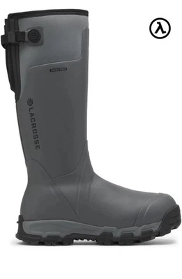 LACROSSE ALPHABURLY PRO MEN'S GRAY SKY 800G HUNT BOOTS 376088  - NEW - Image 1 of 4