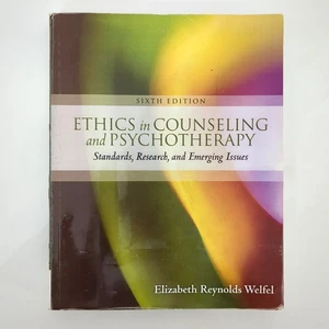 Ethics in Counseling and Psychotherapy Sixth Edition Paperback Book 2016 - Bild 1 von 22