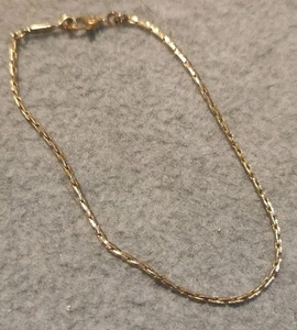 Monet goldfarbenes Kettenarmband 6,5 Zoll - Bild 1 von 5