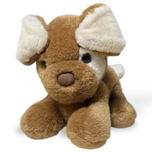 Peluche Westcliff Collection marrón y blanco cachorro perro 10 en orejas rizadas relleno - Imagen 1 de 21
