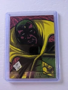 2021 Upper Deck Marvel Allure Vision 1/1 Sketch By Chris Foreman - Picture 1 of 2
