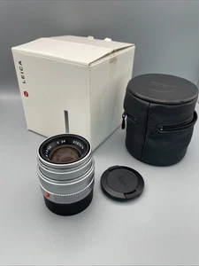 Leica 11816 Summicron-M 1:2/50mm silbern E39 "pre asph“- RAR - Bild 1 von 15