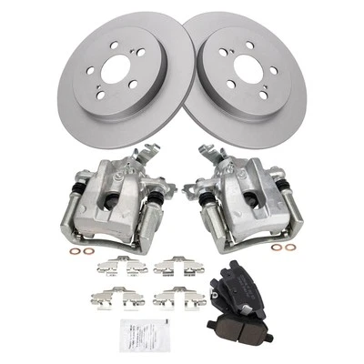 TRQ BKA26608 Disc Brake Kit For Toyota Corolla 2009-2016 Rear 19184919 Foto 1 de 4