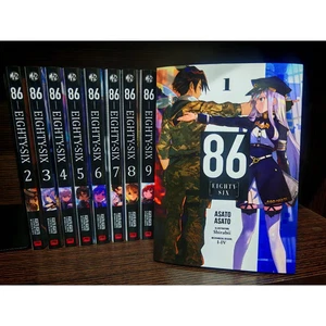 86 Eighty-Six Light Novel Volúmenes 1-13 Versión en Inglés Juego Completo Sellado Nuevo - Imagen 1 de 3