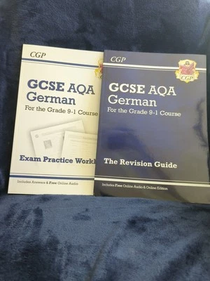 CGP AQA German  Revision And Exam practice Books - 2 Brand New Books - Image 1 of 3