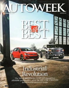 Autoweek Dec. 22 2014 2015 Volkswagen Golf GTI GMC Canyon Jaguar F-Type R Coupe - Picture 1 of 3