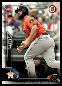 2016 Bowman Evan Gattis Houston Astros #44 - Picture 1 of 2