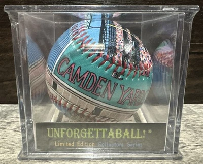Baltimore Orioles Camden Yards Unforgettaball Stadium Baseball Sealed Display - Image 1 of 4