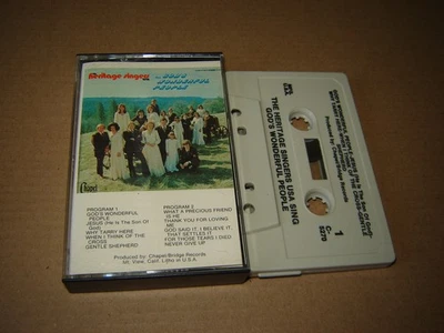 Heritage Singers USA: God's Wonderful People cassette tape Chapel rare gospel - Image 1 of 2