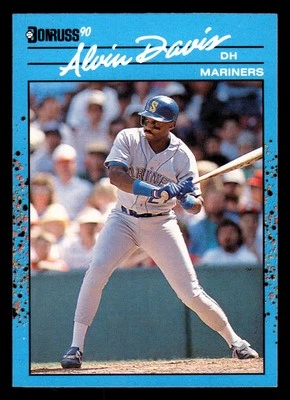 Alvin Davis 1990 Donruss Best of the AL #26 Seattle Mariners - Image 1 of 2
