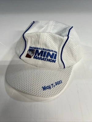 2011 ONE AMERICA 500 FESTIVAL RUNNING HAT mini marathon Indy Runner Cap - Image 1 of 3