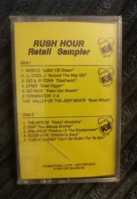 Rush Hour - Retail Sampler (Sealed Soundtrack Promo Cassette Tape) - Image 1 of 2