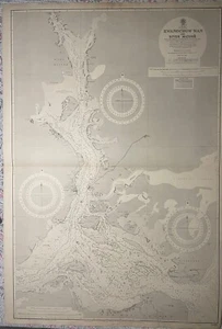 Rare Admiralty Chart 3486 China Kwangchow Wan River Matshe 1933 (1942) Zhanjiang - Picture 1 of 11