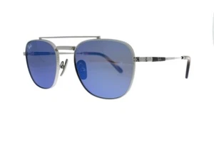 RAY-BAN FRANK II TITANIUM Silber / Grau Blau RB8258 313904 51 - Picture 1 of 1