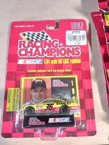 1997 Nascar Racing Champions #36 Stanley Tools Todd Bodine Diecast Car On Card - Picture 1 of 4