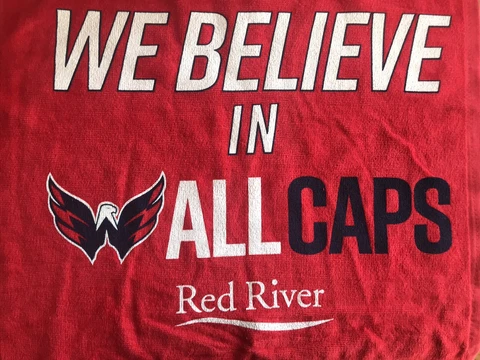 Lot of 2 -Washington Capitals 2018 NHL Stanley Cup Championship Rally Towel New! Cover
