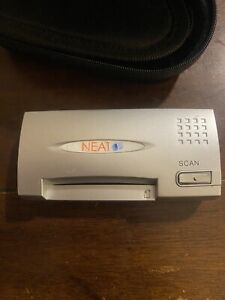 NEAT RECEIPTS BUSINESS CARD SCANNER FSFA8601PU Includes Case and Cable.