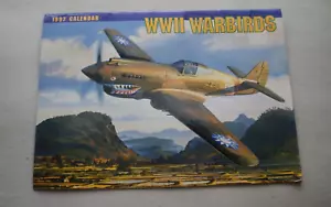 1997 WWII Warbirds Calendar plus WW II FIGHTERS Flight Journal Special Magazine - Picture 1 of 21