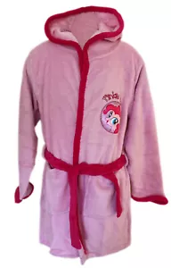 My Little Pony Rosa Vestido de vestir Suave lana Baño con capucha Vestido para niñas - Imagen 1 de 4