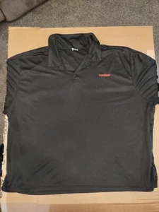 Fred Meyer Polo Shirt Mens 5XL Black Uniform Short Sleeve Red Stitching Superior - Picture 1 of 20