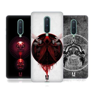 CUSTODIA HEAD CASE DESIGNS GRIM SOFT GEL PER TELEFONI GOOGLE ONEPLUS - Foto 1 di 10