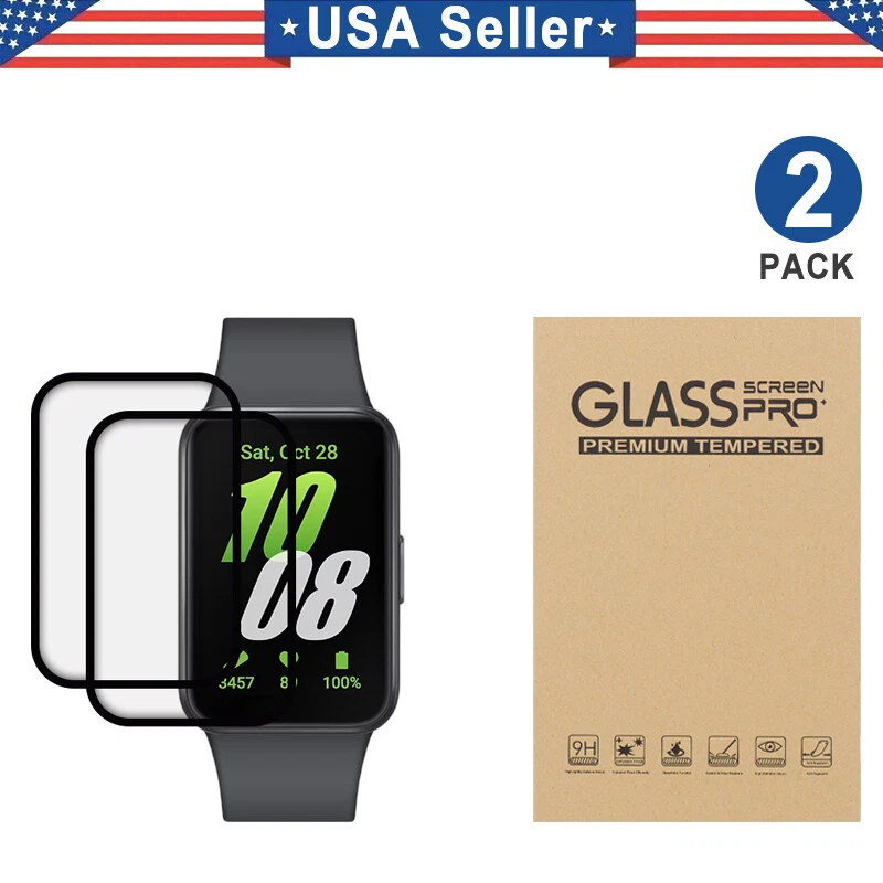 2PCS PMMA 3D Curved Soft Screen Protector For Samsung Galaxy Watch Fit 3