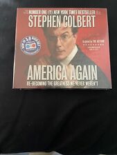 STEPHEN COLBERT AMERICA AGAIN UNOPENED BRAND NEW 3 AUDIO CD FREE SHIPPING
