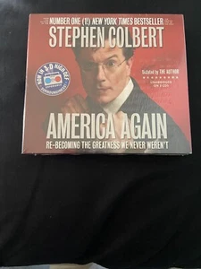 STEPHEN COLBERT AMERICA AGAIN UNOPENED BRAND NEW 3 AUDIO CD FREE SHIPPING - Picture 1 of 2