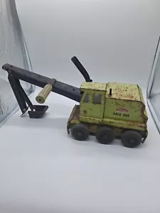 Vintage Tonka 1973 Tonka # 2730 Euclid Green Back Hoe Loader - Picture 1 of 21