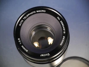 MINOLTA M/MD MOUNT VIVITAR 90mm f2.8 Auto Telephoto 1:1 Macro Camera Lens JAPAN - Picture 1 of 5