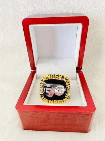 1974 Philadelphia Flyers Stanley Cup Championship Ring W Box, 🇺🇸 SHIP Cover