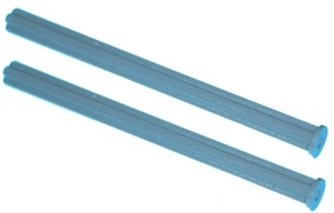 Mattone Lego mancante 55013 DkStone x 2 assi tecnici lungo 8 borchie con stop - Foto 1 di 2
