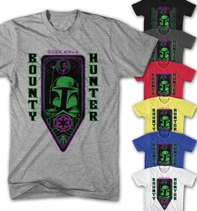 ★Herren T-shirt Star wars Boba Fett Bounty Hunter Movie Film Neu S-5XL BH11115★ - Picture 1 of 8