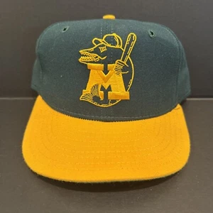 Vintage MILB 7 1/2 New Era 5950 Hat On Field Pro Model Defunct Madison Muskies - Picture 1 of 4