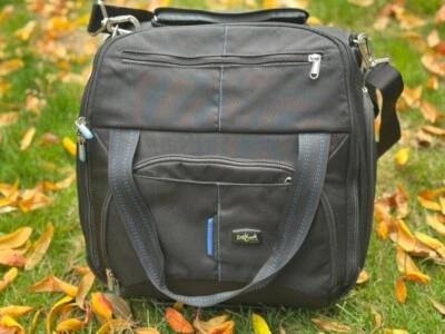 Duffle Eagle Creak Soft Rolling com alça de ombro e alça de transporte preta - Imagem 1 de 4