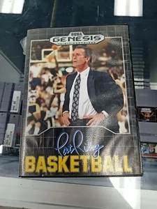 Pat Riley's Basketball (Sega Genesis) Box Only - Picture 1 of 4