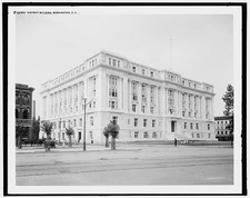 1909 Photo of District Building Washington D C  t