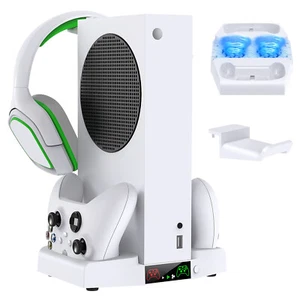 Vertical Stand for Xbox Series S Console, Cooling Charger Accessories - Picture 1 of 7