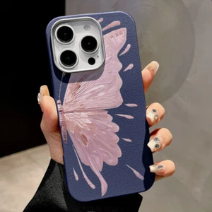 Butterfly For iPhone 16 Pro Max 15 14 13 12 11 ShockProof Magnetic Case Cover - Picture 1 of 20