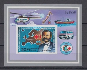 D.Hungary Block 149 B Red Cross (MNH) - Picture 1 of 1