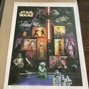 Scott# 4143 STAR WARS Sheet of 15-41¢ Stamps 2007 NIP-FDC-Full Pane - Picture 1 of 3